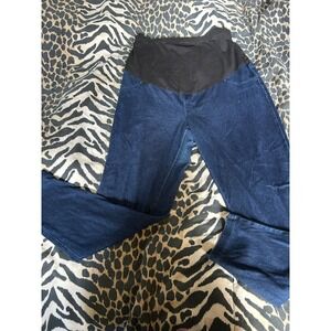 Time and Tru Maternity Dark Wash Denim Jeggings Large L (12-14)